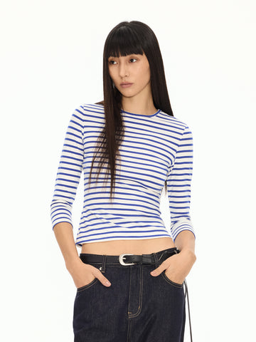 Fitted Striped Longsleeve