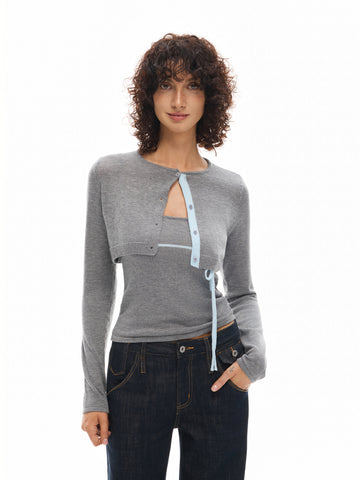 Strapless Two-Piece Set