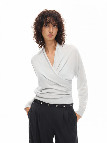 V-neck Cardigan Sweater